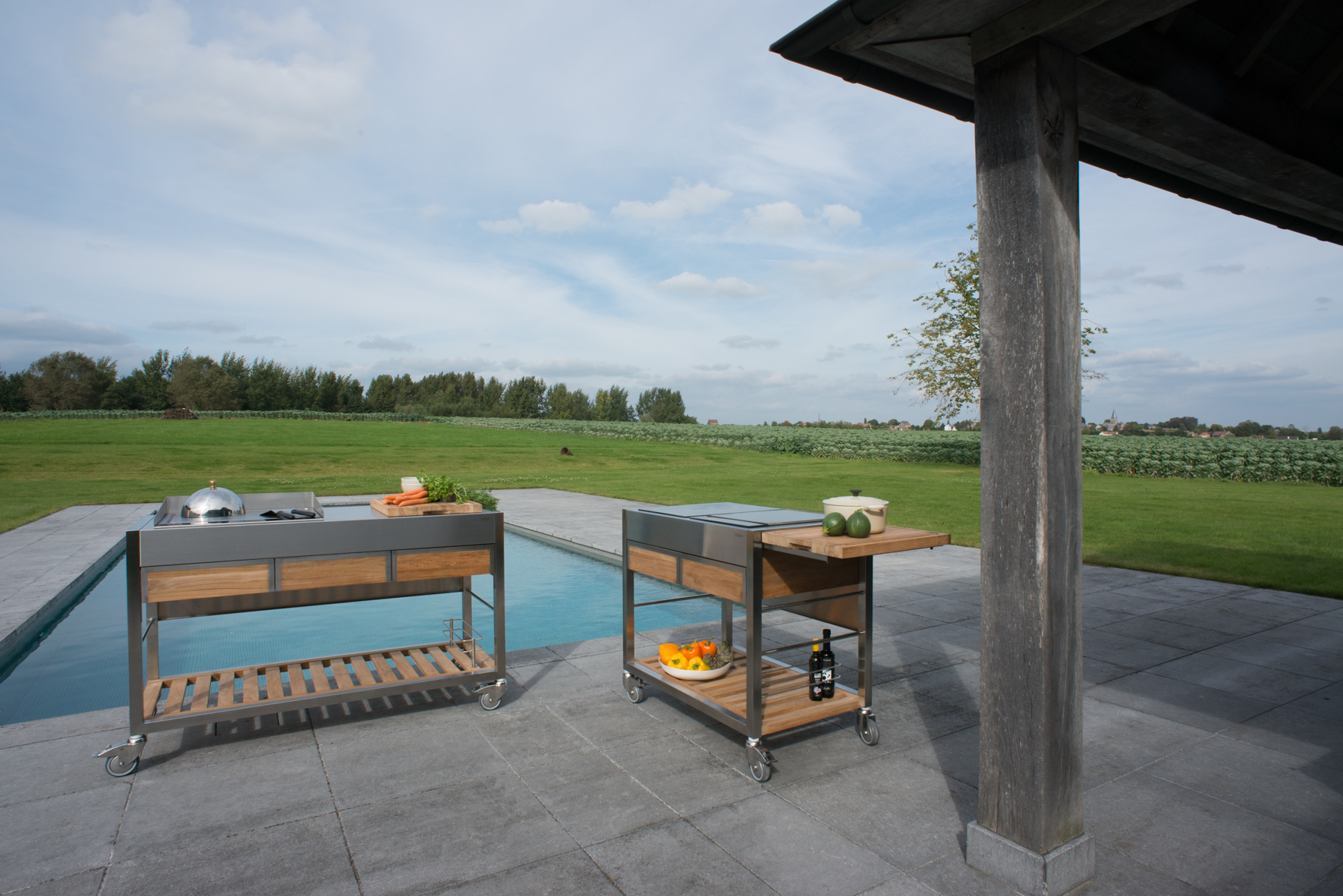Idee per l'Esterno: Cucine da Giardino Viadurini in the Garden